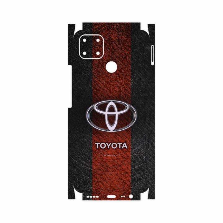 برچسب پوششی ماهوت مدل TOYOTA-Logo-FullSkin مناسب برای گوشی موبایل ریلمی C25s MAHOOT TOYOTA-Logo-FullSkin Cover Sticker for Realme C25s